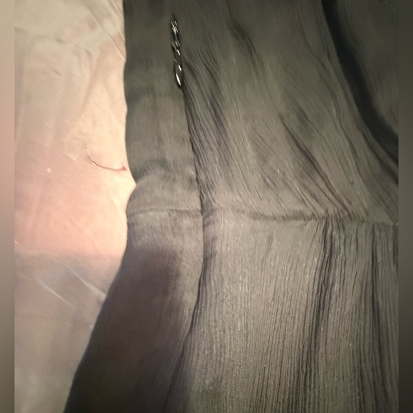 Twelfth Street by Cynthia Vincent Silk Black Lace Mini Dress XS - Picture 5 of 10